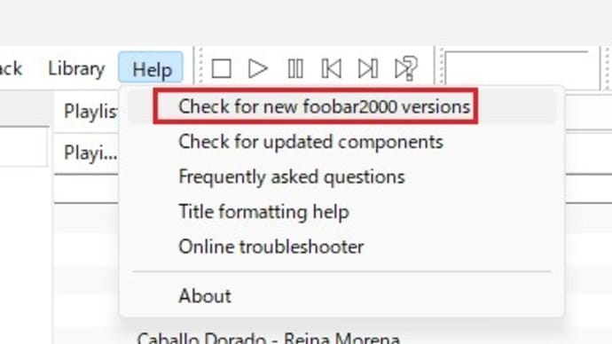 foobar2000 v2.1.5 がリリースされました。