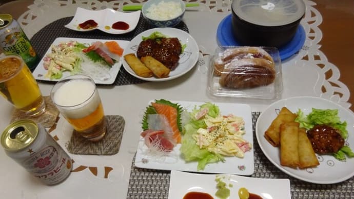 サッポロサクラビールで晩酌!エアロゾル感染!?