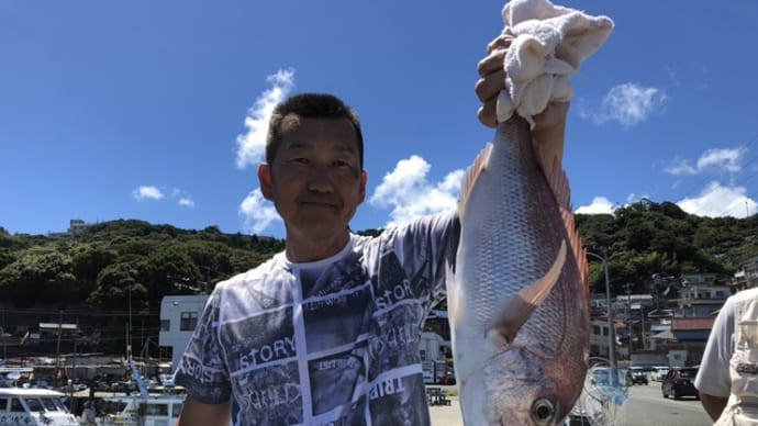午前便タテ釣りです。