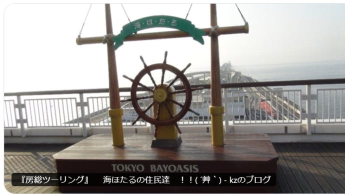 『房総ツーリング』 海ほたるの住民達 !!( ´艸`)