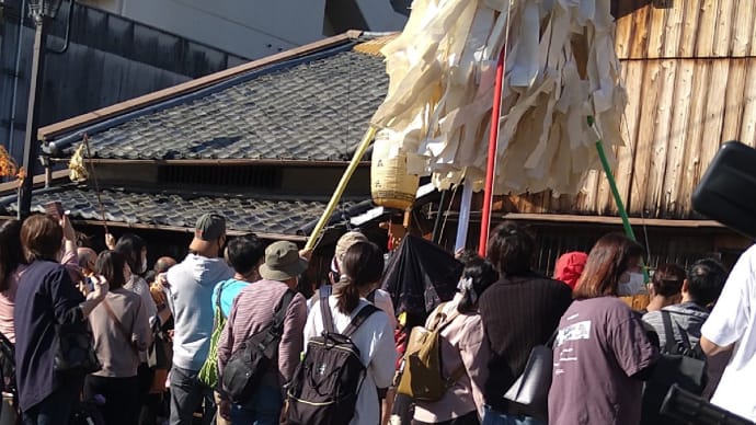 神宿る五柱「新・大御幣」(ｵｵｺﾞﾍｲ)、本祭のお披露目。