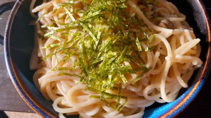 タラコパスタ♪作りました(*^^*ゞ