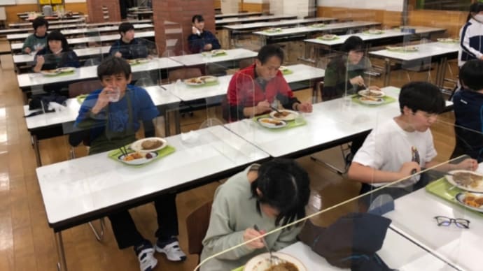 宿泊学習8 夕食