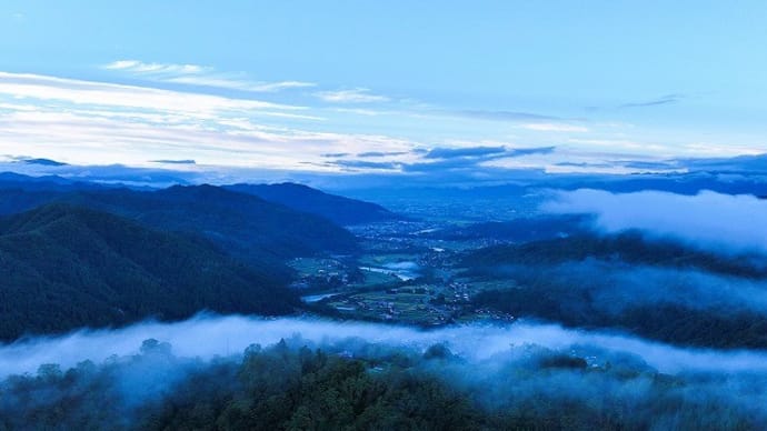 スカイスポーツ公園上空からの風景&我が家の草取り