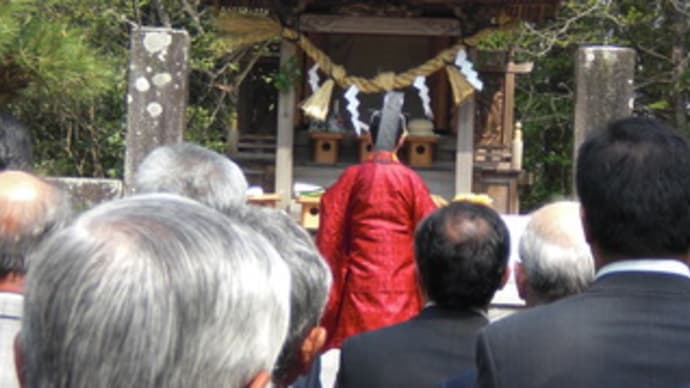 2011年4月16日　枝下川神社例大祭及び通水始め式
