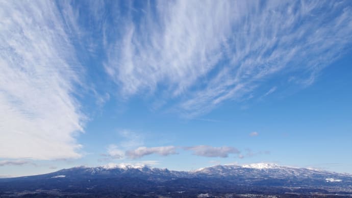 山の登り初めは千貫森で(2025.1.3)#1 UFOコンタクトデッキにて