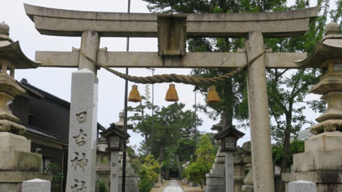 ◇神社・狛犬巡り(能美市編)⑤日吉神社福島、大成八幡神社、浜開発八幡神社、下ノ江林八幡神社