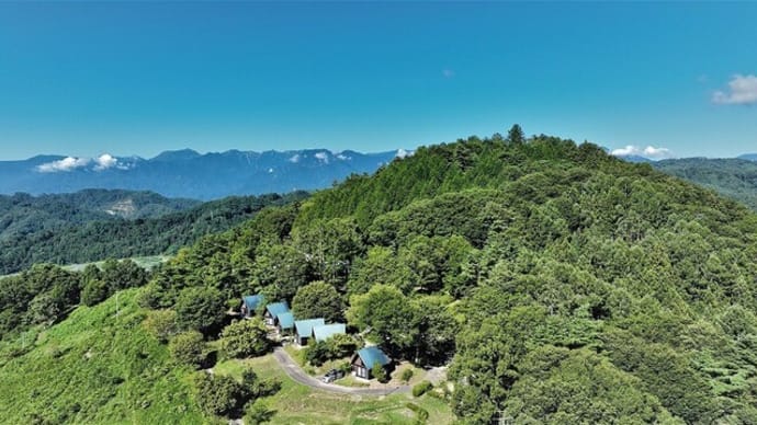高津屋森林公園上空からの風景