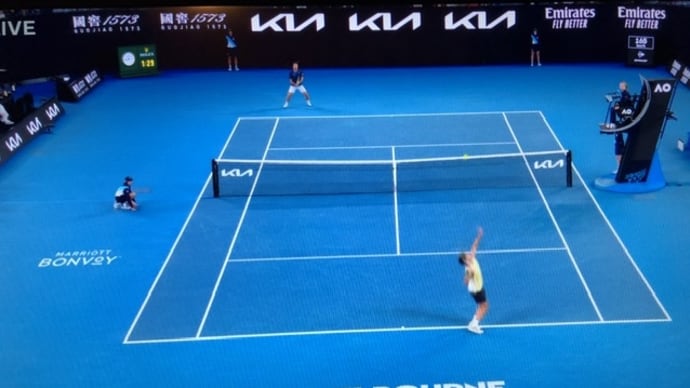 全豪オープンテニス🎾4回戦