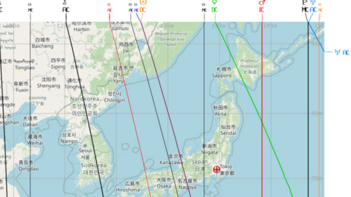 10月24日 獅子座下弦の地図