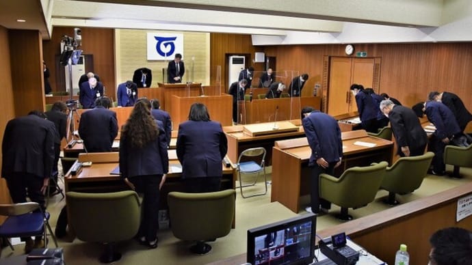 中学生模擬議会&区長会議&生坂ダム湖上空からの風景
