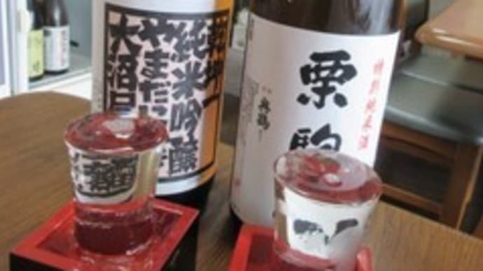 「江戸家」、マグロの竜田揚げ定食、あら汁、おにぎり、ざるそばで晩酌