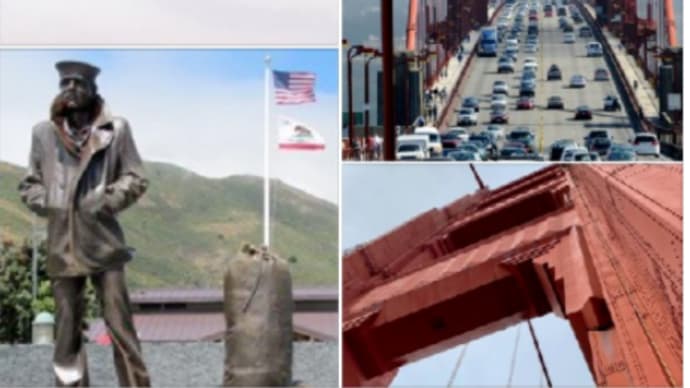 サンフランシスコで一番人気な観光地 『ゴールデンゲートブリッジ』