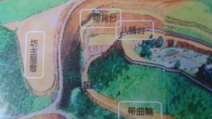 島崎城跡見学ガイド【二重空堀・物見台】