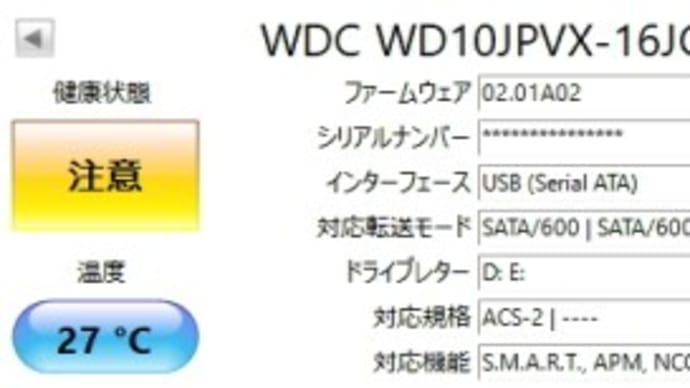 AH45/U Windows8.1→Windows10へアップグレード、SSD換装