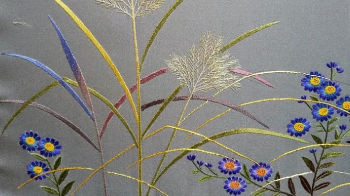 『鳥の刺繡』の出来上がり❣