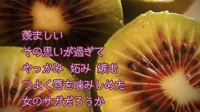 嫉む ／ ラグの写真詩