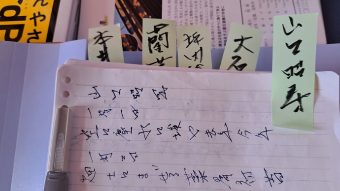 初手紙計画良しと尋ねけり