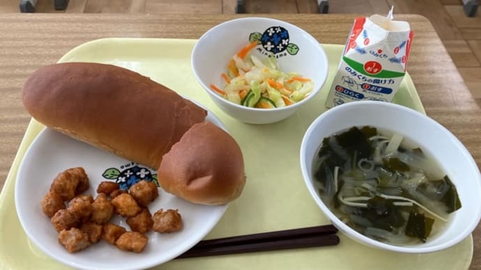 下米田小 給食配膳ボランティア