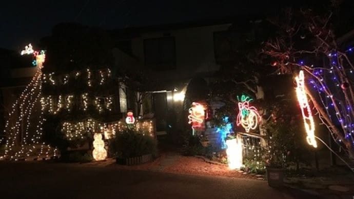 Xmasイルミネーション点灯&みぃしみた人