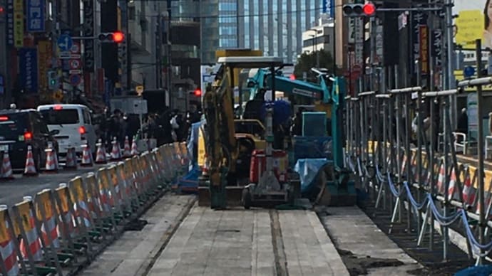 御茶ノ水橋の線路跡