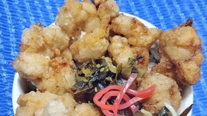 【05/11昼食】南部鶏手羽ぷり塩麹竜田、これが一番だとおも～んだね：D