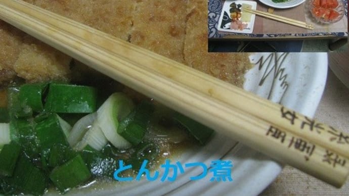 『 とんカツのカツ煮』