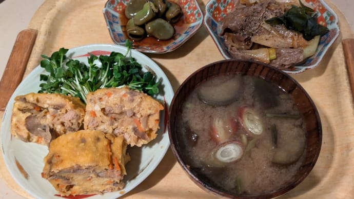 豆腐の和風オーブン焼き