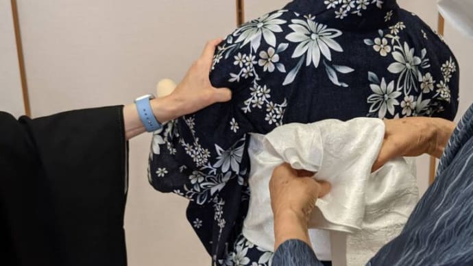 浴衣の季節に兵児帯の結び方