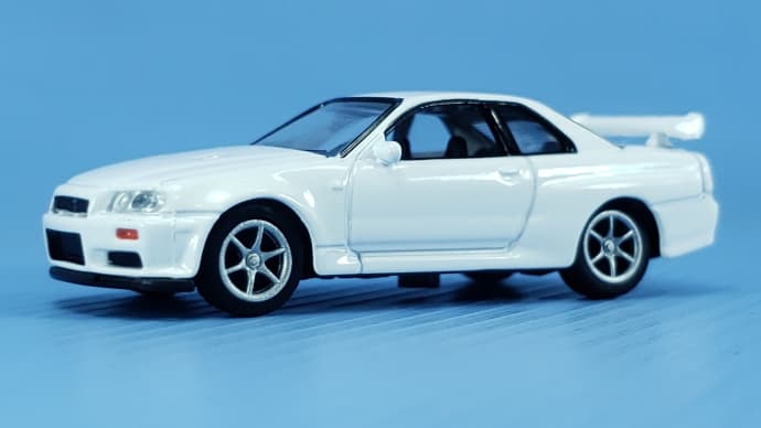 スカイライン GT-R (GF-BNR34)　　(ホワイト)  