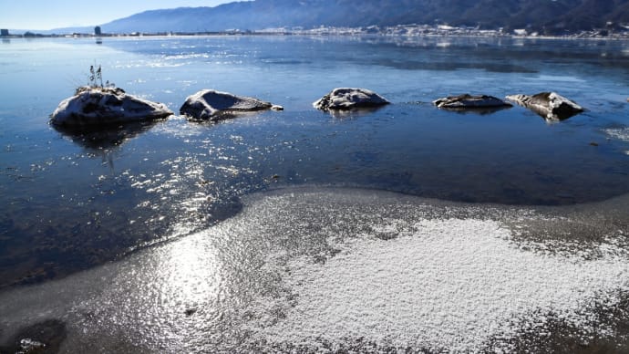 諏訪湖結氷の日
