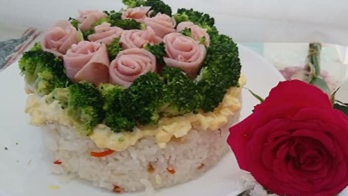 薔薇達の力強い芽吹きに癒される♪薫る花木が好き♪今年も雛祭りは薔薇のチラシ寿司