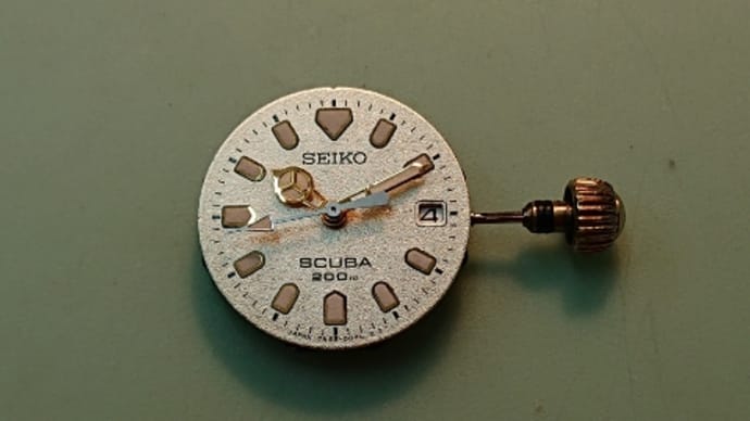 【SEIKO】SCUBA 7N85 分解掃除