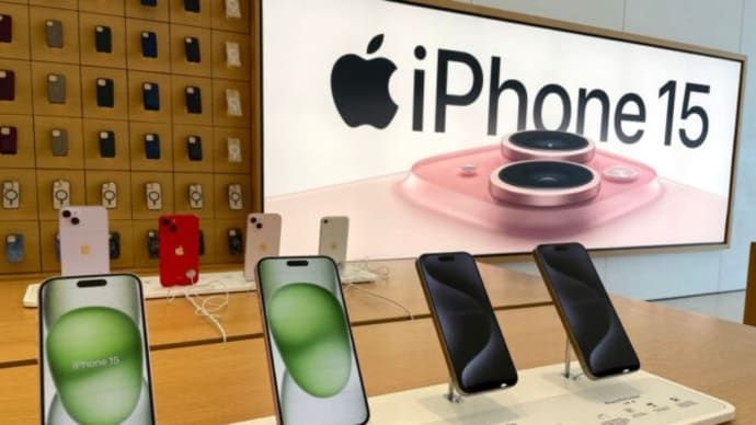 中国でのiPhone販売不況 経済低迷と国内ブランドの台頭