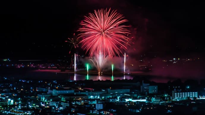 2024.7.18  西大寺観音院2024　夜待まつり　　花火に行ってきたよ❤