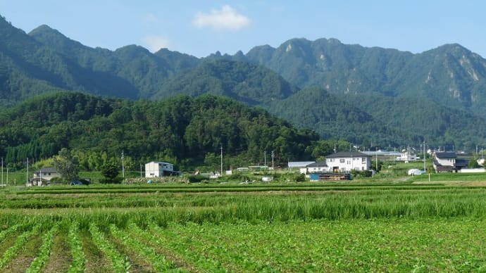信州上田・・・塩田平・・・朝の無言館あたりの風景