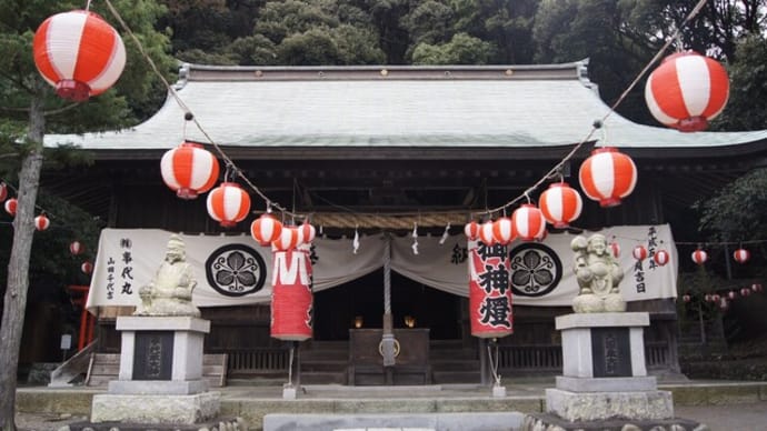知る人ぞ知るパワースポット!静かに焼津を見守る那閉神社。