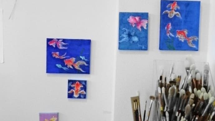 きんぎょ展 ART HOUSEに参加しました