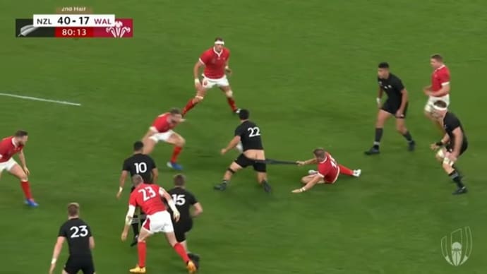 ラグビーワールドカップ2019日本大会 3位決定戦 ニュージーランド代表 vs. ウェールズ代表