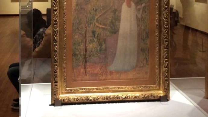 ケル゠グザヴィエ・ルーセル《小道の聖母マリア》(国立西洋美術館常設展示室)