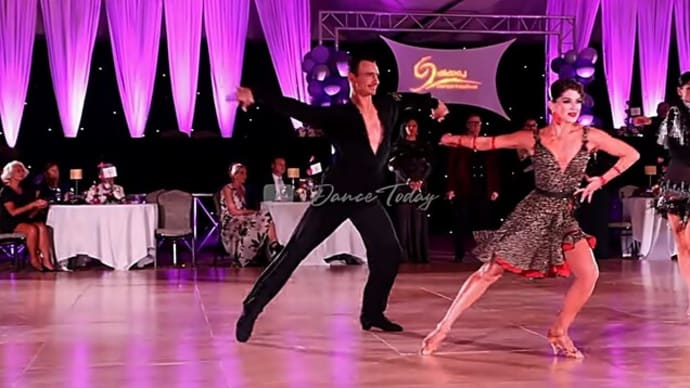 Open Professional International - Cha Cha Final Presentation - Galaxy Dance Festival
