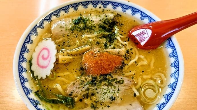 赤湯ラーメン 龍上海(東根店)で赤湯からみそラーメン(2023年6月22日)