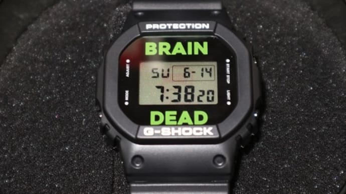 G-SHOCK 　　BRAIN DEAD　「　TIME  IS  A  CONSTRUCT　」