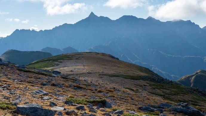山の回想 双六岳