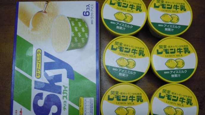 アイスと言えばこの2つ