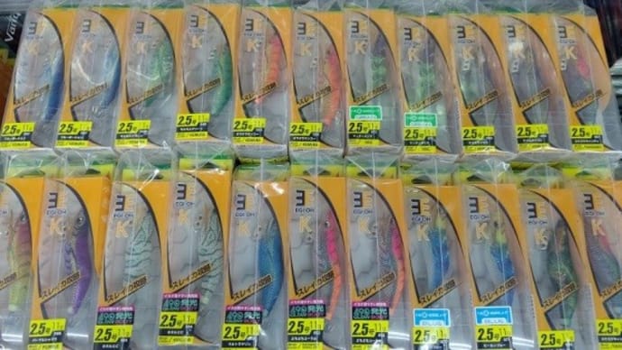 ヤマリア・エギ王入荷品!