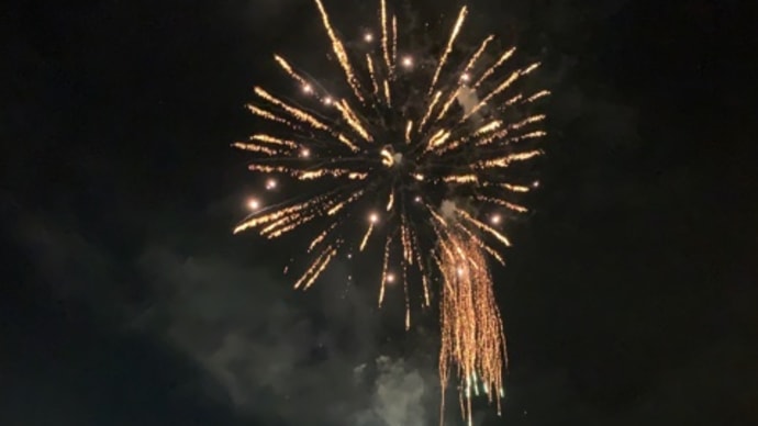 今日もサマーナイト花火へ