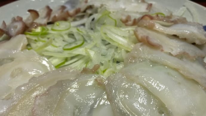 水蛸 & 白菜漬け