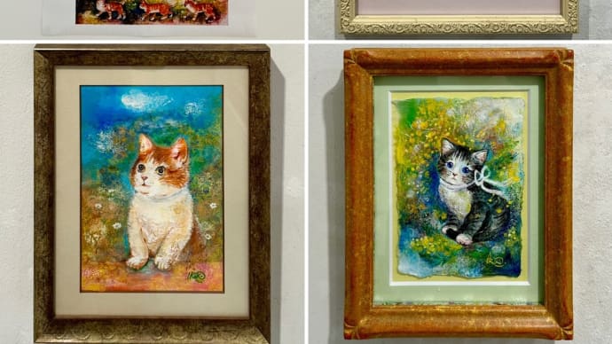 尾崎郁子個展 story of color Ⅲ - 空に続く物語 -