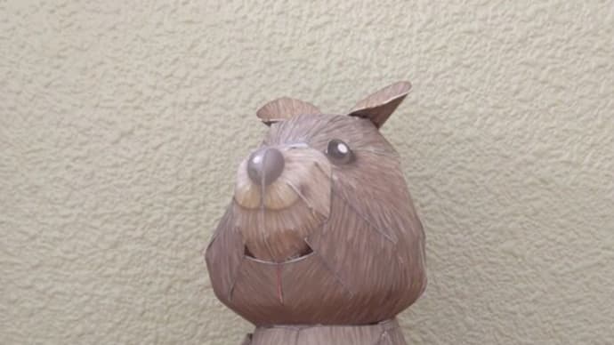 ペーパークラフト試作品~春の体験講座に向けて~